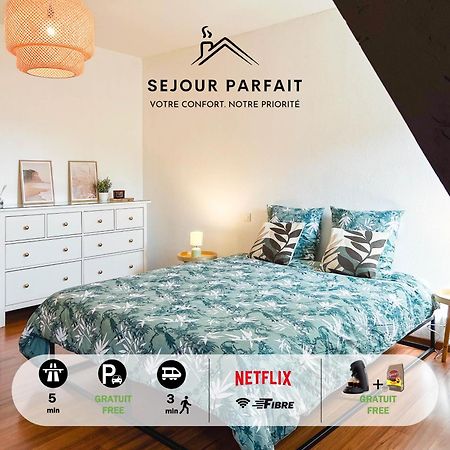 Appart'Hotel Le Dornach - Proche Gare Et Autoroute Mulhouse Luaran gambar